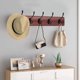thumbnail image 5 of Percheros de pared, ganchos para perchero, para baño, cocina, 10 ganchos de pared negros + 20 tornillos, gancho de pared multifuncional, 5 of 8
