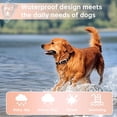 thumbnail image 4 of Collar antiladridos recargable para perros grandes, resistente al agua IP67 con sensibilidad ajustable para perros medianos y pequeños (negro mate)., 4 of 15