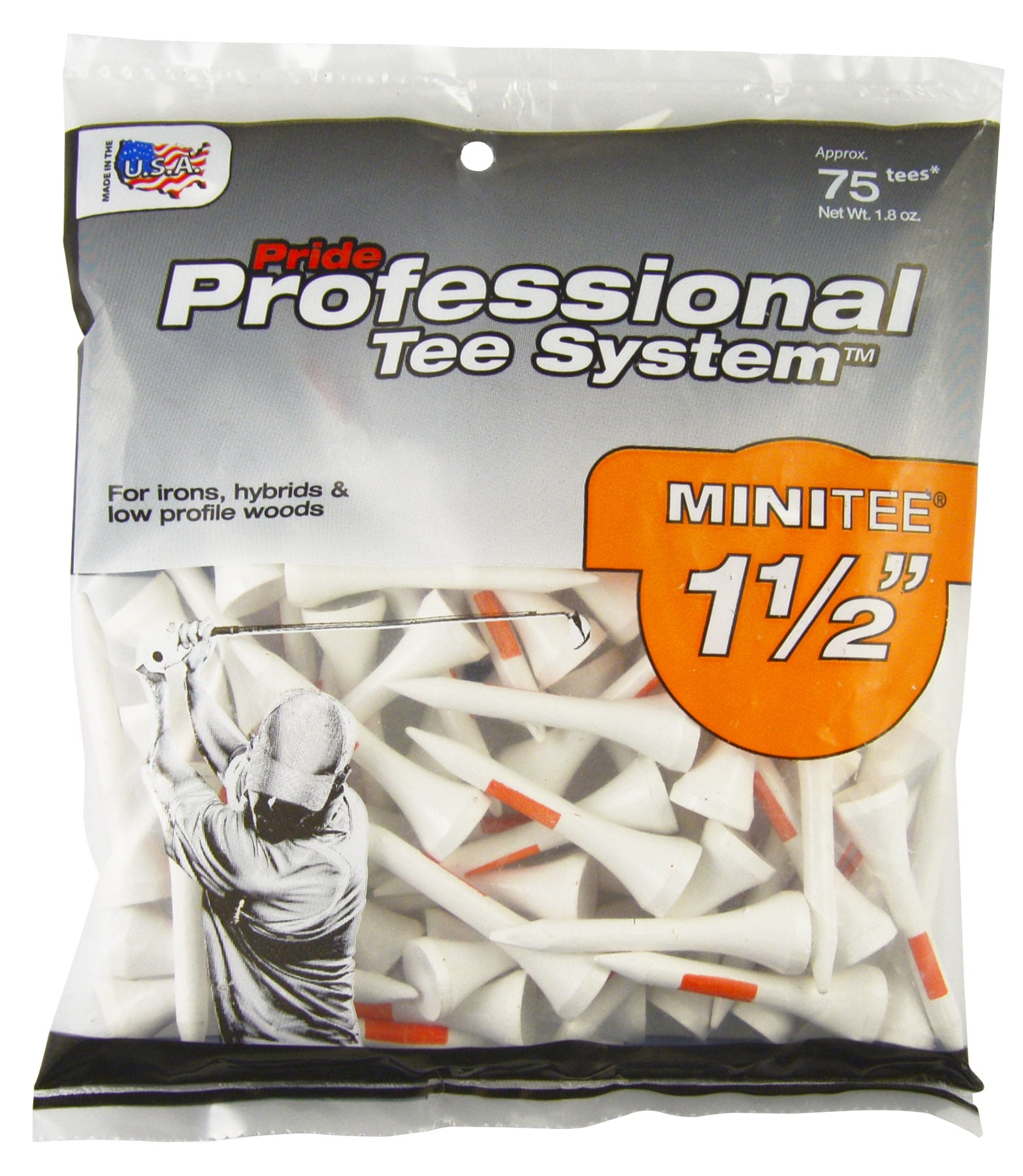 Pride Professional 1.5 inch Golf Tees