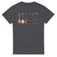 thumbnail image 2 of Jerry Garcia Guitar History Grateful Dead - Heavyweight Unisex Crewneck T-shirt | Gildan® 5000, 2 of 4