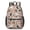 Black and White Cat and Mushroom, variant on Astronaut Cat and Star Blue Pattern 17" Waterproof Oxford School Backpacks for Teens, S-Shape Padded Straps, for School, Travel, Hiking, Camping