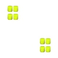 thumbnail image 1 of Transemion 4Pcs Car Tire Valves Caps Mini Luminous Plastic Decorative Cover Glowing Wheel Hub Styling Protector Auto Accessories Yellow 2Set, 1 of 6