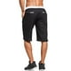 thumbnail image 5 of Pantalones cortos para hombre, pantalones cortos de vestir para hombre, pantalones cortos casuales de corte clásico con cordón, pantalones cortos de playa de verano con cintura elástica y, 5 of 5