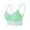 Mint Green, variant on Ramiter Wireless Bra Lightly Lined Full Coverage - T-Shirt Bra - Front Closure -Hosiery Back - Smart Stretch Straps(Blue,S)