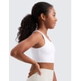 thumbnail image 4 of CRZ YOGA Girls Butterluxe Longline Sports Bra Yoga Athletic Casual Tops U Back Kids Teen, 4 of 5
