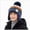Navy Cap, variant on Beanie Knitted Hat Cute Diamond Pattern School Casual Daily Wear Kids Hat Boys Beanie for 3-8 Years Toddler Kids
