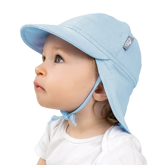 Jan & Jul Sun Soft Baby Caps for Boys Girls (Blue, Size XS: 0-3m)