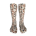 thumbnail image 5 of Bingfone Roosters and Chickens Print Compression Socks for Women and Men Long Socks for Running Athletic Cycling Nurse, 5 of 8