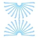 thumbnail image 1 of 100 pulseras de identificación para hospital, desechables y en blanco., 1 of 6