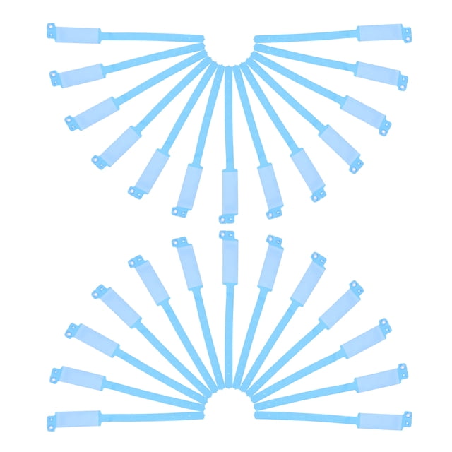 Miangastore Disposable Wristbands 100Pack Non-reusable Lock For Hospitals Patient Care