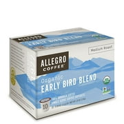 Allegro Coffee Organic Early Bird Blend Coffee Capsules, 3.8 oz, 10 ct