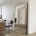 "CISTEROMAN 65""x24"" Tall Size Full Length Mirror, Shatterproof Black ...