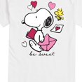 thumbnail image 3 of Peanuts - Snoopy Valentines Be Sweet Short Sleeve Graphic T-Shirt, 3 of 6