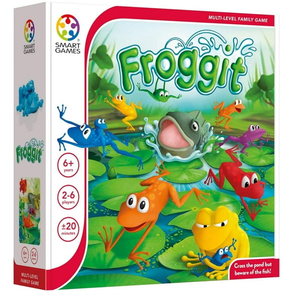 Juego de mesa SmartGames Froggit para 2 a 6 jugadores de 6 años en adelante