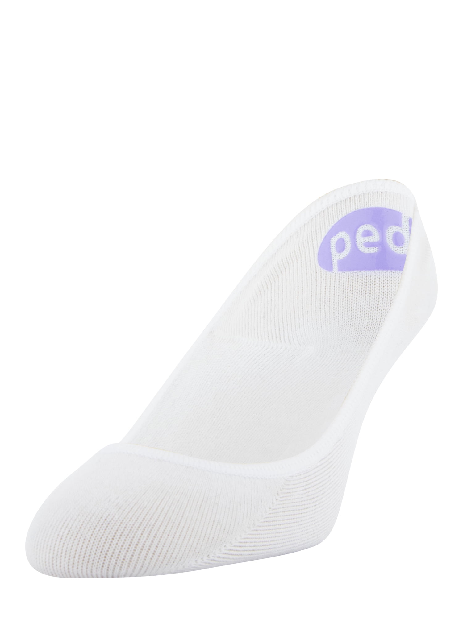 Peds Women's Lightweight Low Cut Liner Socks with Seamless Toe, Shoe Sizes 5-10 and 8-12, 6 Pairs