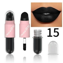 Double Lipstick, Matte Lipstick, Long Lasting Waterproof Non Fading Lipstick and Lip Gloss Combo, Moisturizing Smooth Texture, Non Sticky Cup, Velvet Finish, Easy To Apply, All Day Wear