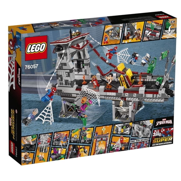 LEGO(MD) Super Heroes - Spider-Man : Le combat suprême sur le pont des Web Warriors (76057)