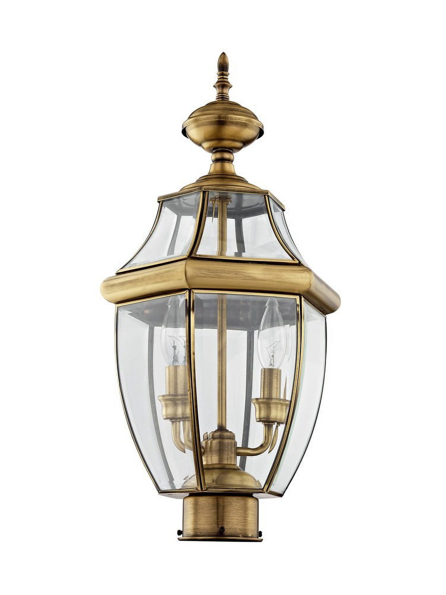 Livex Lighting Monterey 2 Light Outdoor Post Lantern