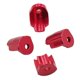 thumbnail image 1 of 4 protectores de amortiguador de repuesto para Granite Grom 1/18 RC Rojo, 1 of 9