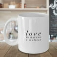 thumbnail image 3 of Maltese Coffee Mug | Love Is Having A Maltese | Dog Puppy Ceramic Cup, 3 of 5