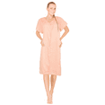 thumbnail image 3 of JEFFRICO House Dresses for Women with Pockets - Lightweight Breathable Short Sleeve Muumuu & Nightgowns - Snap Front Housecoat and Dusters for Women, 3 of 4