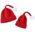 thumbnail image 4 of 2PC Christmas Knit Hat Family Matching New Year Beanie Hat, 4 of 6