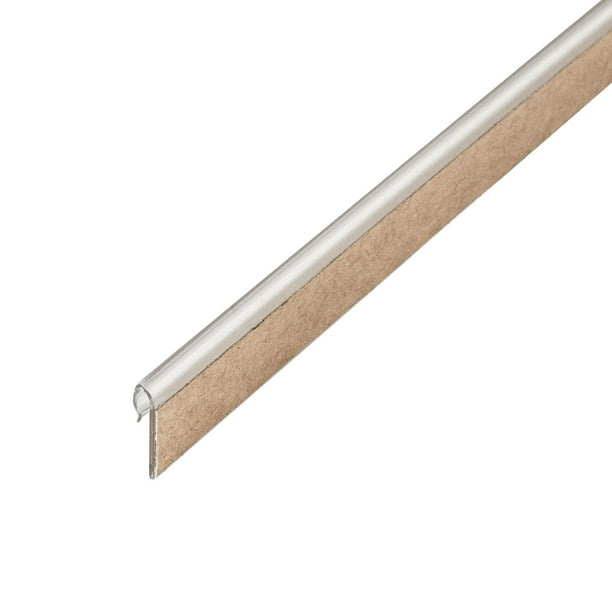 Outwater Plastic J Channel Fits Material 1/64 Inch Thick Clear PVC Cap