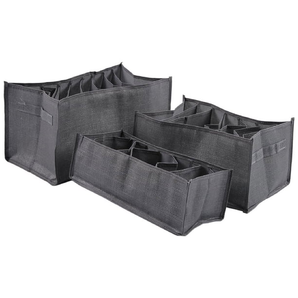 Organizador de Cajones de Armario para Pantalones Vaqueros Camisas Organizador de para Armario Caja de Almacenamiento Plegable No Tejida
