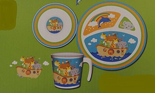 The Nutcracker Story For Kids 3pc Children's Melamine Plate Bowl Cup Dining Set 