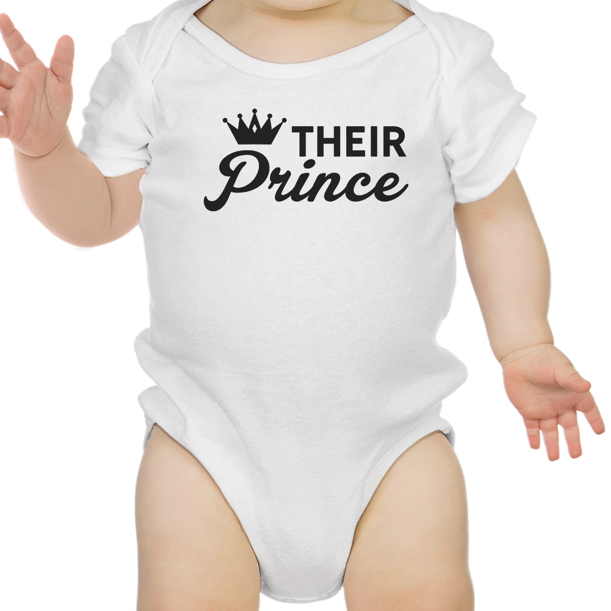 Princess Has Arrived Personalised Baby Romper Bodysuit Funny Gift Cute Grow