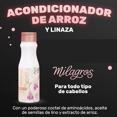 thumbnail image 5 of Milagros Arroz y Linaza Anti-Aging Daily Conditioner with Rice Extract & Flaxseed Extract, 450ml, 5 of 5