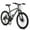 Gray24", variant on UPANBIKE 24 Inch Mountain Bike Steel Frame Shimano 21 Speed Bicycle with Daul Disc Brakes and Front Suspension MTB