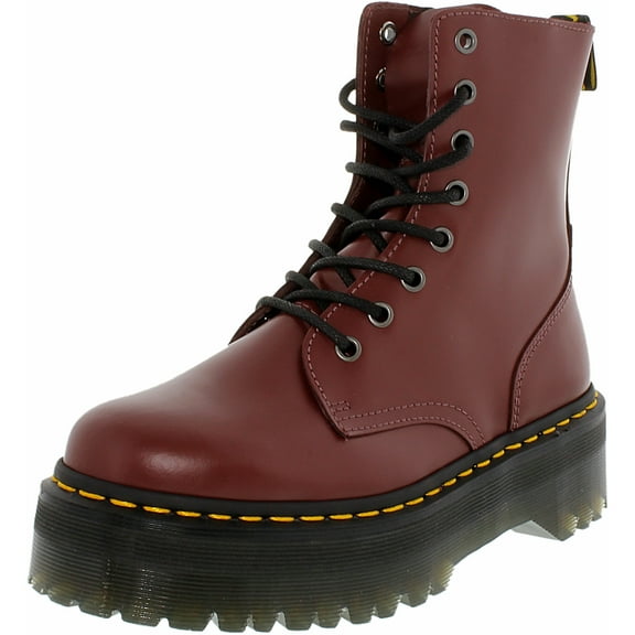 Dr. Martens Women's Jadon Cherry Ankle-High Leather Boot - 10M