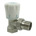 Thermostatic Radiator Valve 15mm x 3/4" Angle Radiator B