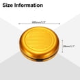 thumbnail image 2 of Uxcell Coin Dispenser Storage, Portable Change Sorter Aluminum Case, Gold Tone, 2 of 6