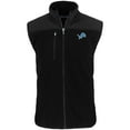 thumbnail image 2 of Men's Cutter & Buck Black Detroit Lions Primary Mark Cascade Eco Sherpa Fleece Full-Zip Vest, 2 of 3