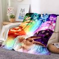thumbnail image 1 of 3D Pokémon Blanket Plush Flannel Sofa Bed Anime Cover Blanket, 1 of 2