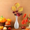 thumbnail image 5 of Moocorvic Thanksgiving Decorations Fall Maple Leaves Artificial Pumpkin Flowers Bouquet for Home Vase Table Centerpieces Harvest Floral Arrangement Festival Decor, 5 of 7