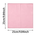 thumbnail image 3 of Soft Microfiber Cleaning Cloths For Kitchen And Home 6 Pack Absorbent Reusable Wipes For Glass、Screens And More Wipes,All-Purpose Microfiber Towels, Streak Free Cleaning Rags 9.84X9.84", 3 of 4