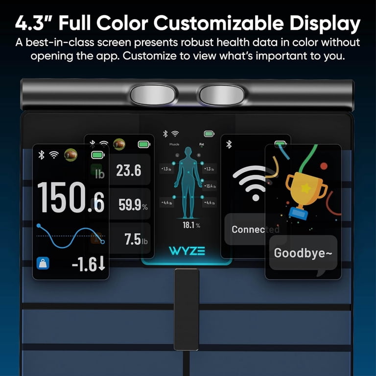 Wyze Scale Ultra BodyScan with Handle, Body Composition photo 5