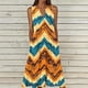 thumbnail image 1 of TaTaai Ladies Bohemian Style Sleeveless V Neck Maxi Dress Strap Detail Casual Loose Fit Summer Beach Vacation Sundress Gift, 1 of 5
