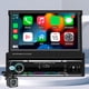 thumbnail image 1 of Radio estéreo para coche de 7 pulgadas WiFi inalámbrico Carplay Android Auto Audio Radio FM TF/USB, 1 of 9