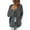 Gray, variant on Clearance! Cardigan Sweaters for Women Lightweight,Women Casual Plus Size Plush Sweater Pockets Outerwear Buttons Cardigan Coat - Gray XXL