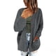 thumbnail image 1 of Suéter abrigo mujer casual talla grande suéter bolsillos ropa exterior botones cárdigan abrigo mujer abrigo, 1 of 8