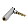 thumbnail image 4 of Conector de audio adaptador de ángulo recto macho a hembra de 2x3,5 mm 3 piezas Strade Fareast Limited, 4 of 6