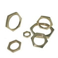 thumbnail image 1 of 10pcs Hex Lock Nuts Pipe Fitting M10 M12 1/8" 1/4" 3/8" 1/2" 3/4" 1" BSP Female Thread Hexagonal Shank Cap ,Easy to Use, 1 of 4
