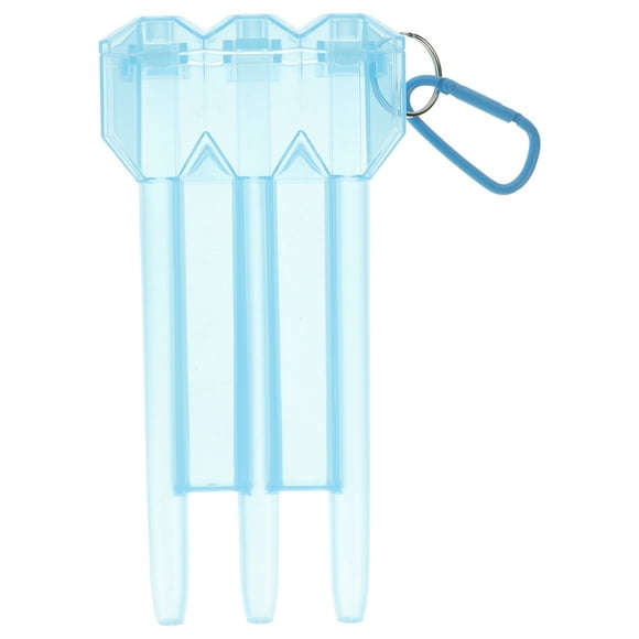 KAKOWELY Étui à Fléchettes Sport Portefeuille Boîte à Fléchettes avec Ouvre-Bouteille + Boucle de Clé (Bleu), 6.14x"X3.31"X1.34 Pouces