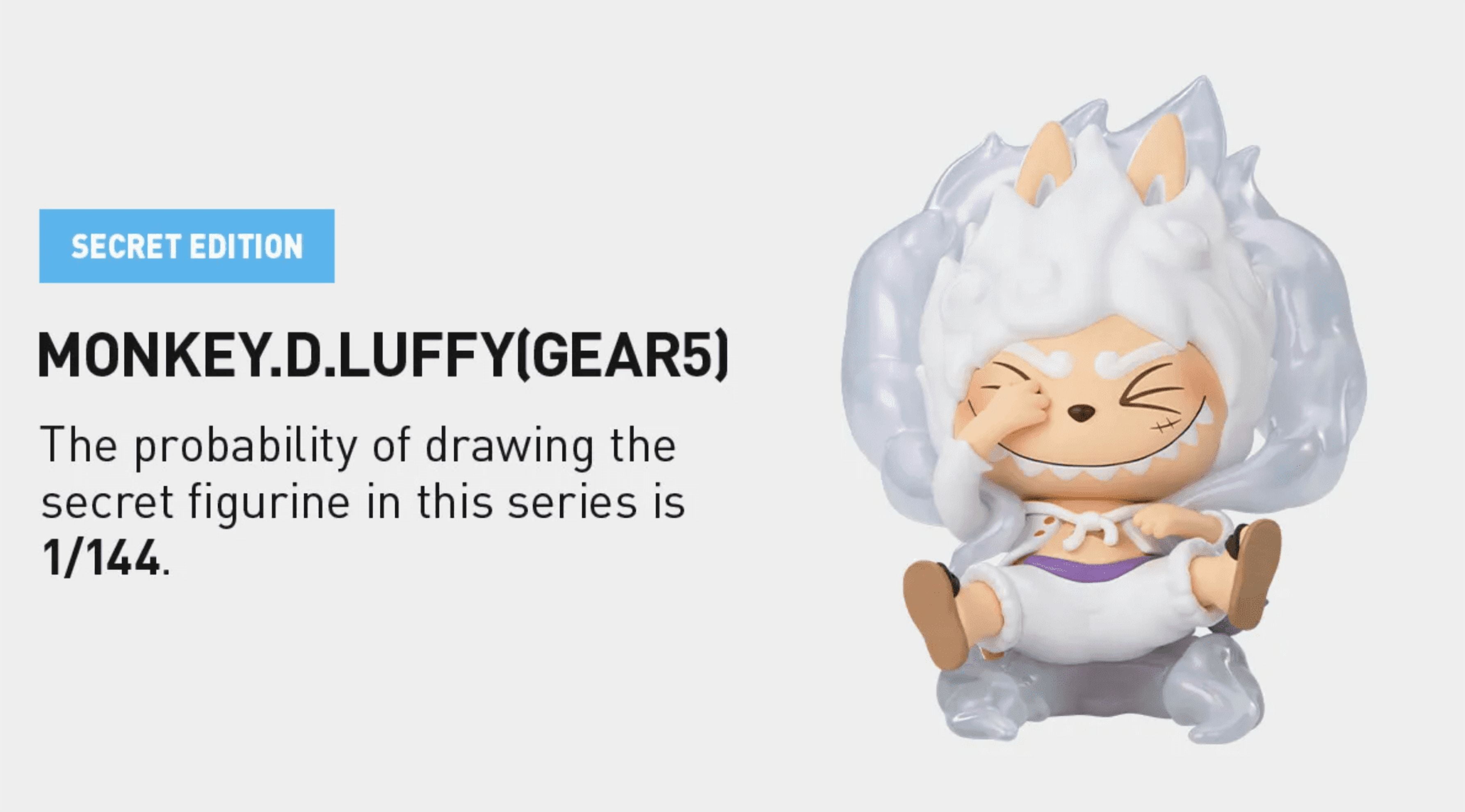 Pop Mart The Monsters (Labubu) x One Piece Figures Blind Box (1