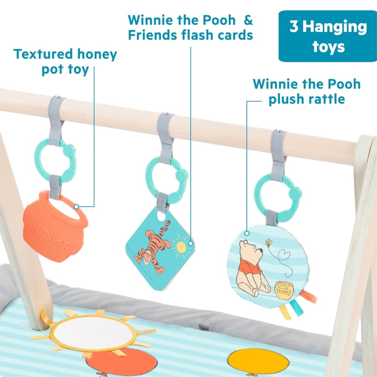 Bright Starts Disney Winnie The Pooh Tummy Time Activity Gym photo 4