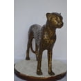 thumbnail image 4 of Nifao Baby Cheetah, Cub, Bronze Statue – Home Decor Sculpture, 30"L x 10"W x 25"H, 4 of 9